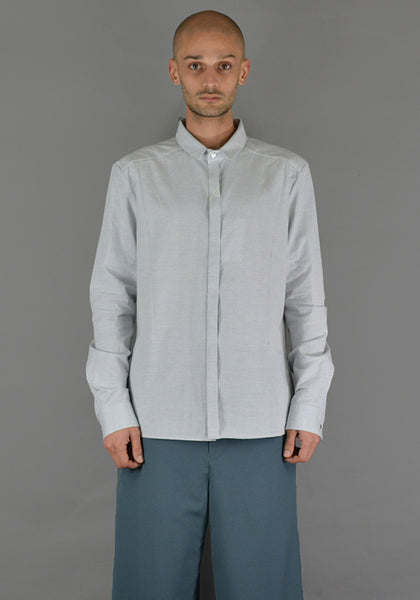 INDIVIDUAL SENTIMENTS SH3-LC27 LONG SLEEVE SHIRT BOTANICAL BLUE - DOSHABURI Shop