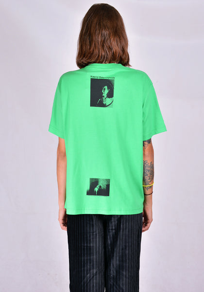 KWAIDAN EDITIONS AW20WT069W-CJM PRINT T-SHIRT GREEN 2020FW | DOSHABURI Online Shop