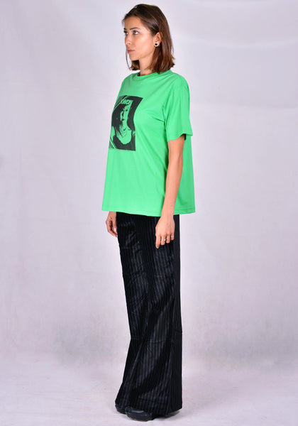 KWAIDAN EDITIONS AW20WT069W-CJM PRINT T-SHIRT GREEN 2020FW | DOSHABURI Online Shop