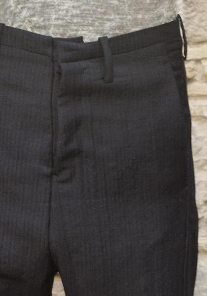 LUMEN ET UMBRA MENS WOOL TROUSERS BLACK 50% Off-Sale Doshaburi Online