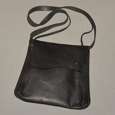 m.a+ by Maurizio Amadei EXPANDABLE ACCORDION SHOULDER BAG BLACK COW LEATHER - DOSHABURI Shop