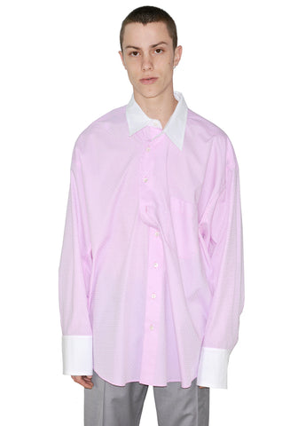 MAGLIANO H28006722 TWISTED SHIRT ITALIAN CERIMONI LIGHT PURPLE - DOSHABURI Shop