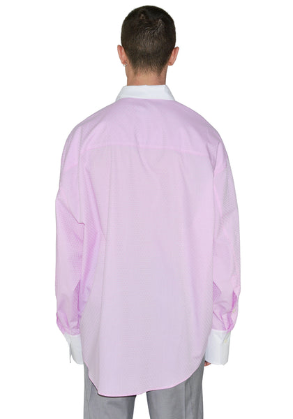 MAGLIANO H28006722 TWISTED SHIRT ITALIAN CERIMONI LIGHT PURPLE - DOSHABURI Shop