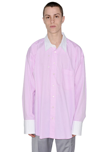 MAGLIANO H28006722 TWISTED SHIRT ITALIAN CERIMONI LIGHT PURPLE - DOSHABURI Shop