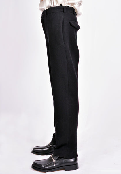 MAGLIANO MAXMPA09FA14 SKINNY FELT PANTS BLACK 2021FW | DOSHABURI Online Shop