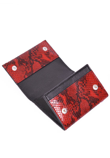 MARNI PFMI0020U1 PORTAFOGLIO CARDHOLDER RED - DOSHABURI Shop