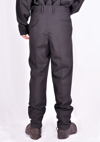 MARNI PUMU0064A0 WOOL TROUSERS BLACK 2021FW | DOSHABURI Online Shop