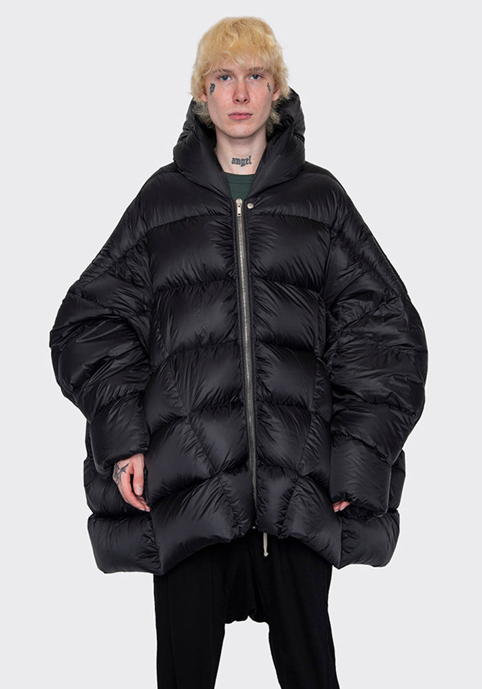 RICK OWENS RU02B2796 NZD4 09 DUVET JUMBO PETER JACKET BLACK FW22 | DOSHABURI Online Shop