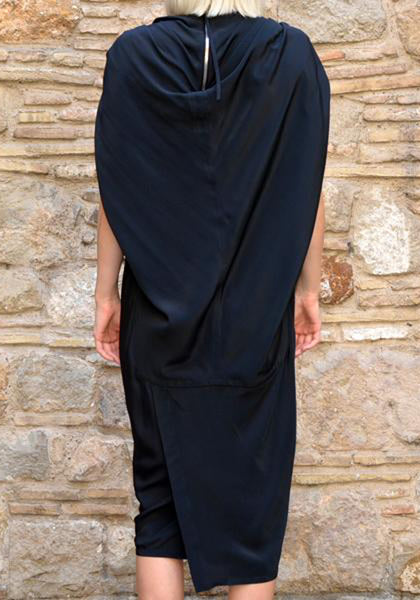 RICK OWENS CLAUDETTE DRESS BLACK 50% Off-Sale Doshaburi Online Shop