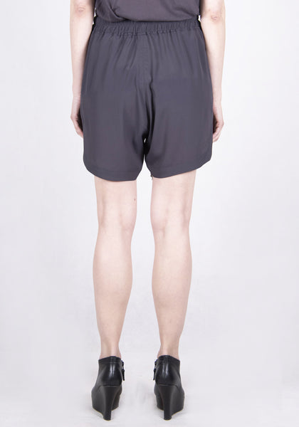 RICK OWENS RP21S3310 CC BELA BOXERS SHORTS PLUM 2021SS | DOSHABURI Online Shop