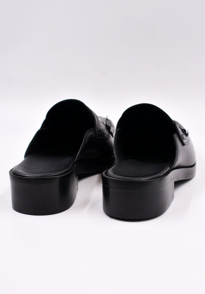 STEFAN COOKE FSTCMMULE0902 LEATHER MULE BLACK | DOSHABURI Online Shop