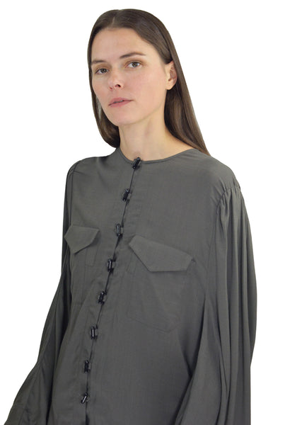 SITUATIONIST OVERSIZE DRESS GREY - DOSHABURI Shop