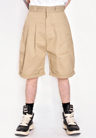 SHINYA KOZUKA DICKIES 2201SK85 SLIGHT BAGGY SHORTS BEIGE SS22 | DOSHABURI Online Shop