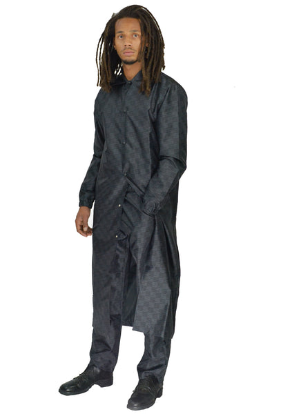 SSS WORLD CORP LONG COAT BLACK - DOSHABURI Shop