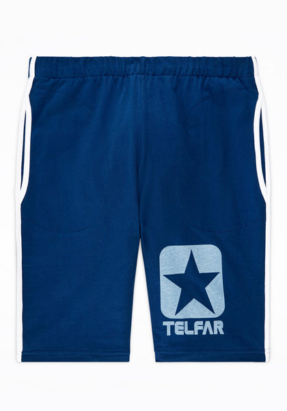 TELFAR x CONVERSE 10022846-A01 T-SHIRT SHORTS NAVY