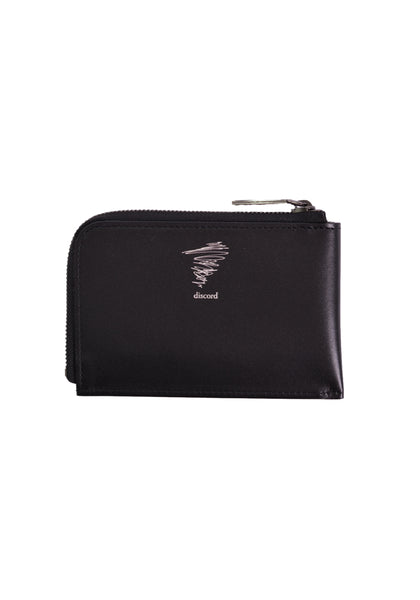 YOHJI YAMAMOTO DISCORD DN-A10-707-4 ZIPPED WALLETE OS BLACK - DOSHABURI Shop