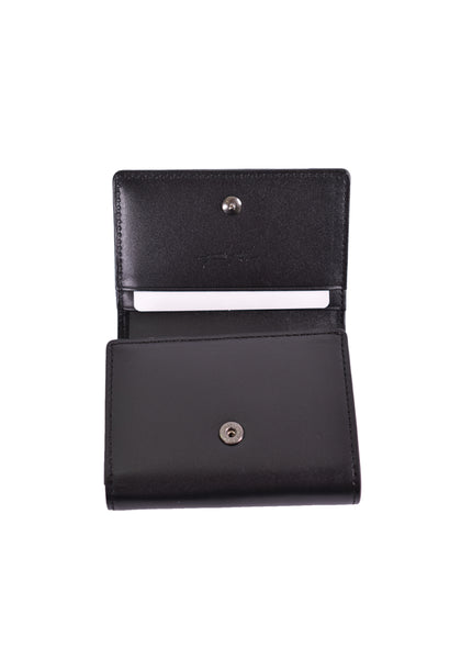 YOHJI YAMAMOTO DISCORD DN-A08-707-4 SMALL TRI-FOLDED WALLET BLACK - DOSHABURI Shop