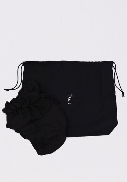 YOHJI YAMAMOTO DISCORD DG-I38-232-1-02 ANANAS SHOULDER BAG BLACK | DOSHABURI Online Shop