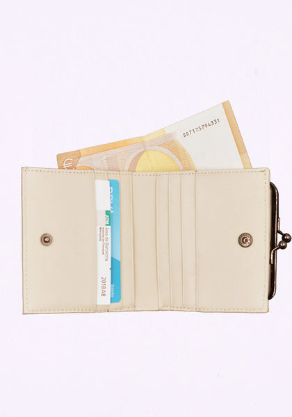 YOHJI YAMAMOTO DISCORD DG-A05-706-1-02 CLASP WALLET OFF-WHITE | DOSHABURI Online SHop