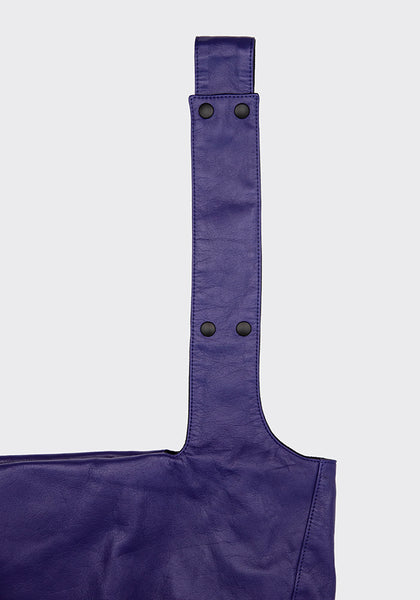 YOHJI YAMAMOTO DISCORD DE-I71-835 TOTE BAG PURPLE | DOSHABURI Online Shop