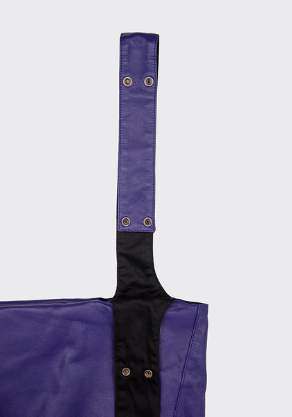 YOHJI YAMAMOTO DISCORD DE-I71-835 TOTE BAG PURPLE | DOSHABURI Online Shop