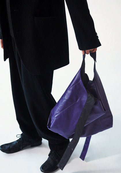 YOHJI YAMAMOTO DISCORD DE-I71-835 TOTE BAG PURPLE | DOSHABURI Online Shop